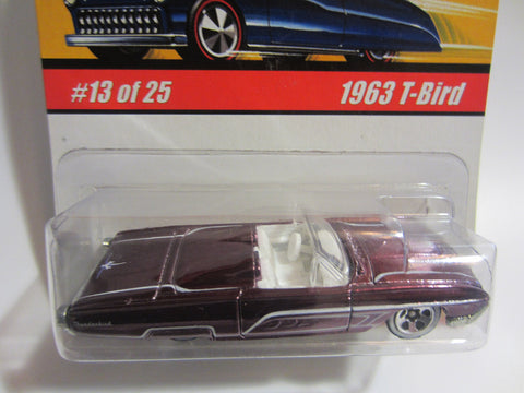 Hot Wheels 1963 T-Bird Classics Series 1 - Purple 13 of 25