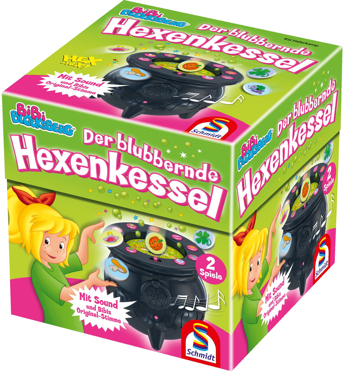 Schmidt Spiele 40581 Bibi & Tina Bibi Blocksberg-The Blubbling Witch's Cauldron