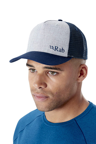 Rab, Trucker Logo Cap Grey Marl