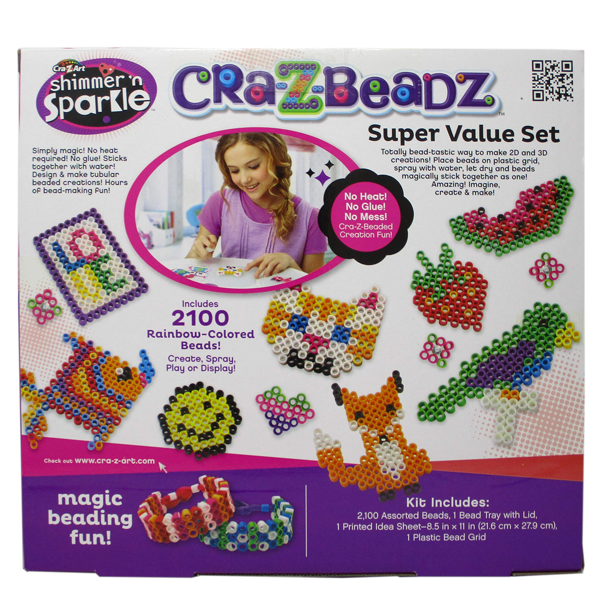 Cra-Z-Art Shimmer 'N Sparkle - CRA-Z-Beads Super Value Set