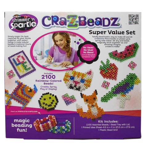 Cra-Z-Art Shimmer 'N Sparkle - CRA-Z-Beads Super Value Set