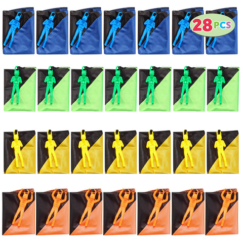 JOYIN 28 Pack Valentine's Day Parachute Toy with Cards,Army Soldiers Guys Toy, No Battery Throwing Hand Toy for Kids Party Favor, ValentineÃƒÆ’Ã†â€™Ãƒâ€šÃ‚Â¢ÃƒÆ’Ã‚Â¢ÃƒÂ¢Ã¢â€šÂ¬Ã…Â¡Ãƒâ€šÃ‚Â¬ÃƒÆ’Ã‚Â¢ÃƒÂ¢Ã¢â€šÂ¬Ã…Â¾Ãƒâ€šÃ‚Â¢s Greeting Cards