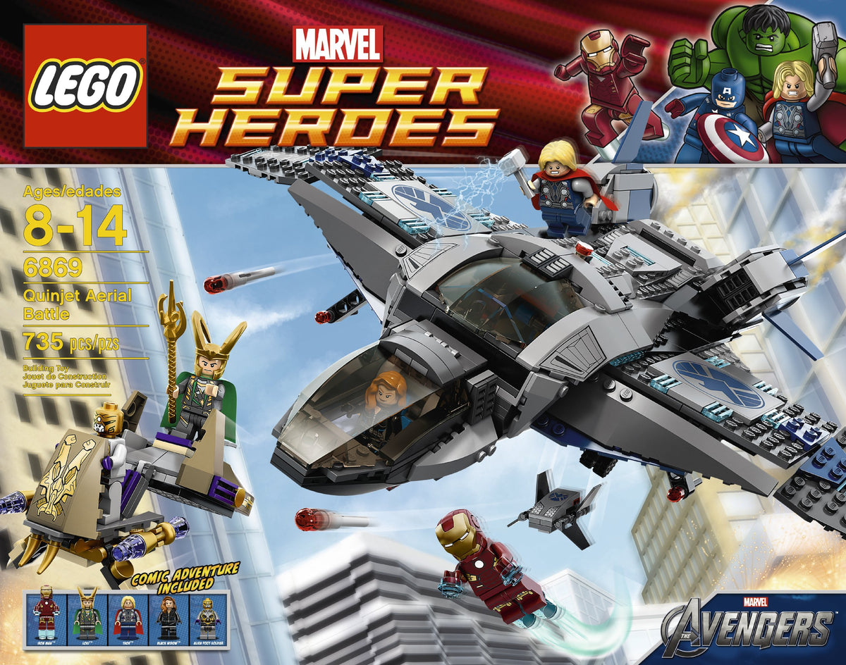 LEGO Quinjet Aerial Battle 6869