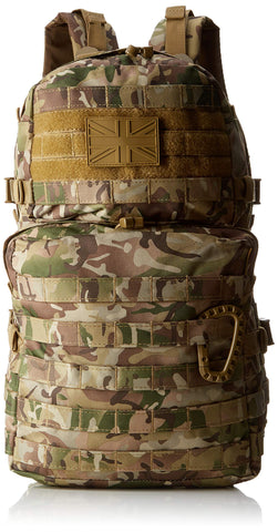 Kombat UK Waterproof Unisex Outdoor Molle Backpack available in Camouflage - 40 Litres