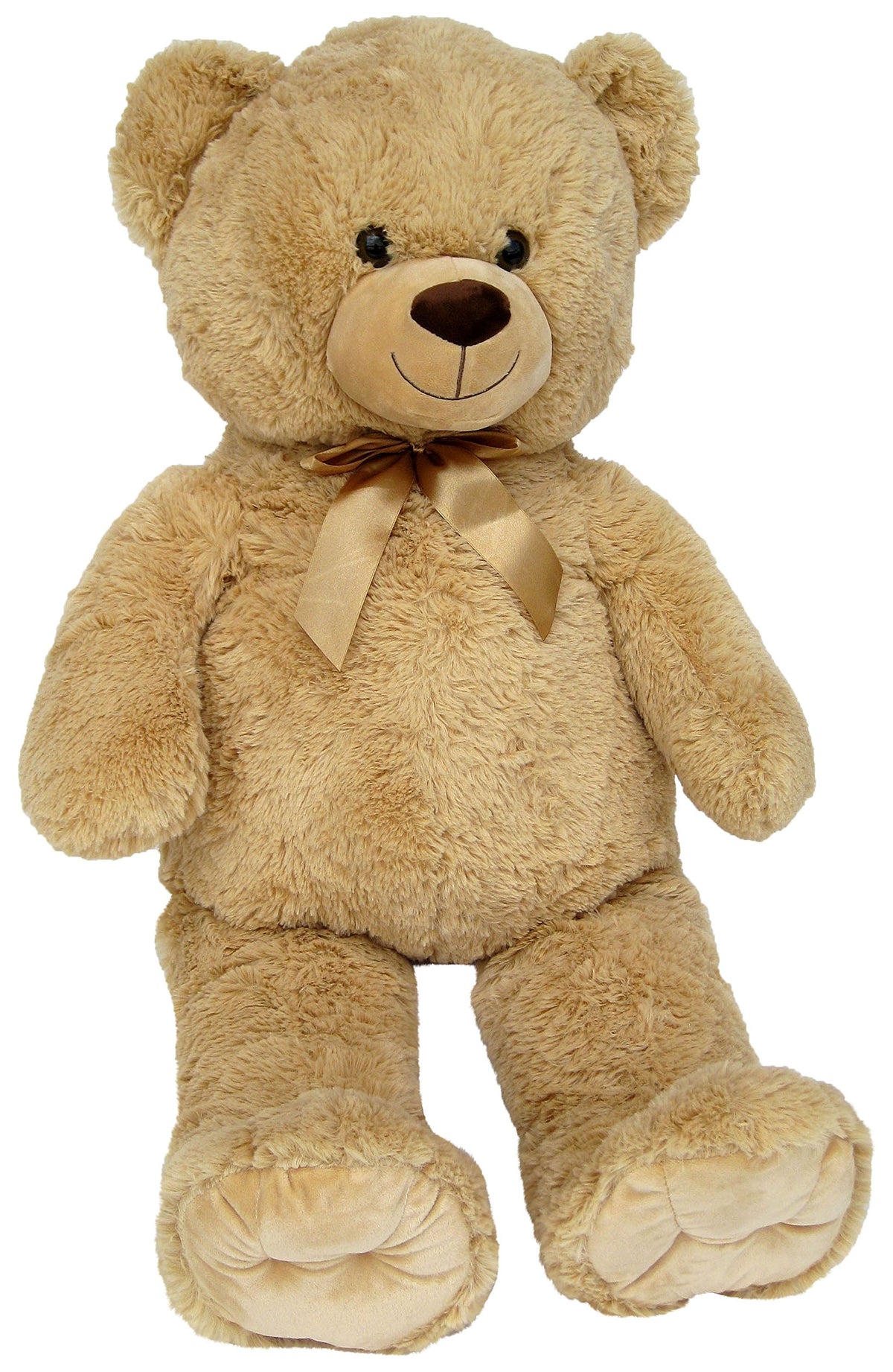 Wagner 9048 - Giant XXL Teddy Bear 100 cm long in Light Brown Plush Bear Cuddly Teddy Bear Beige