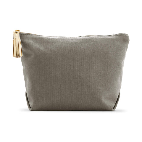 Weddingstar Large Canvas Makeup Bag Silver