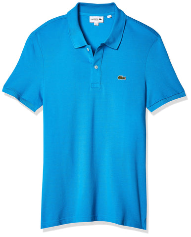 Lacoste Mens Men's Short Sleeve Classic Pique Polo Shirt, Ibiza, X-Large