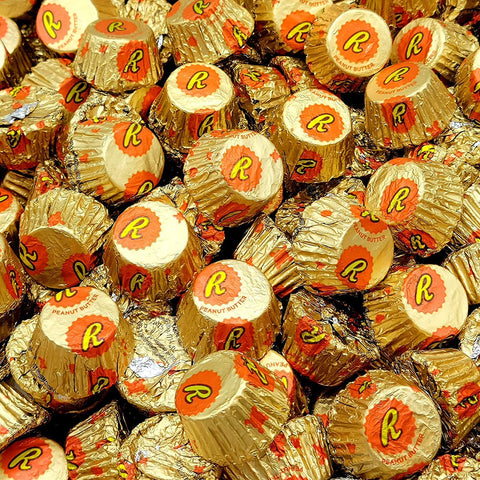 Reeses Peanut Butter Miniature Cups - Smooth Peanut Butter and Rich Milk Chocolate -individually wrapped - Bulk Pack - 2 Pound (Pack of 1)