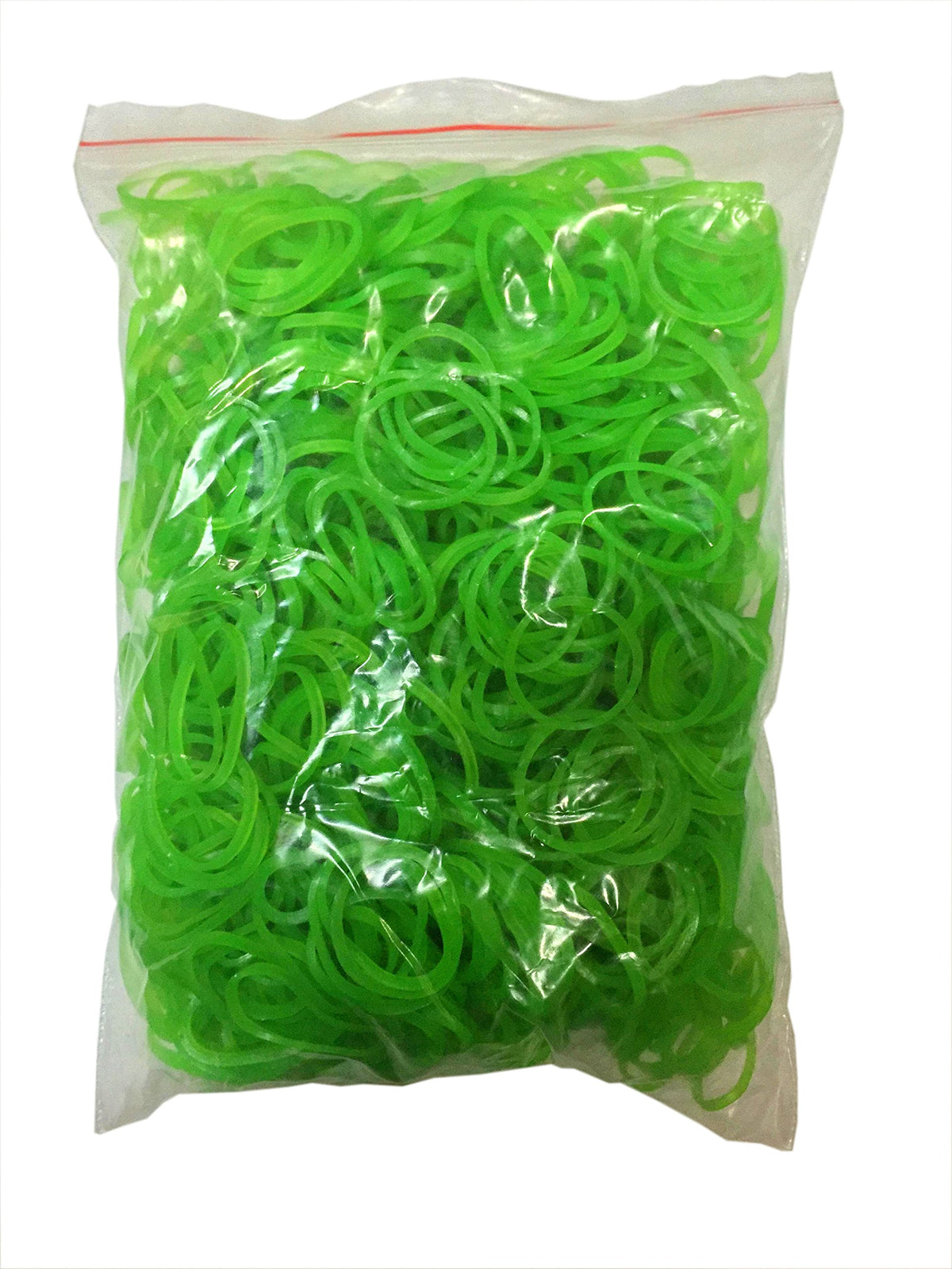 Flexi Rubber Bands Green - 3/4 inch Diameter - 1200 pcs