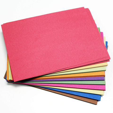 A3 Recycled Ten Colour Sugar Paper 100gsm 250 sheets by BCreative Â®