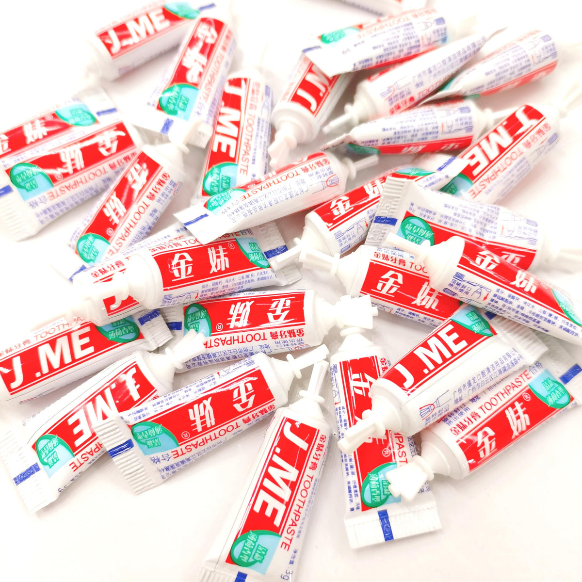 Generic Jm Travel 0.1ounce Pocket Toothpaste for Hotel Outdoor Activities Camping Personal Teeth Care Agent Pack of 50