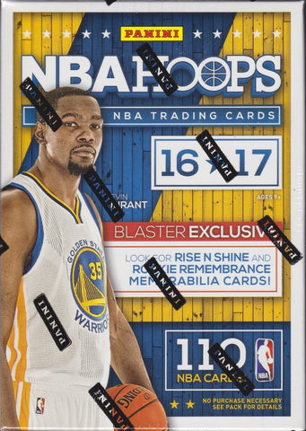 2016/17 NBA Panini Hoops Basketball Blaster Box, Small, Black