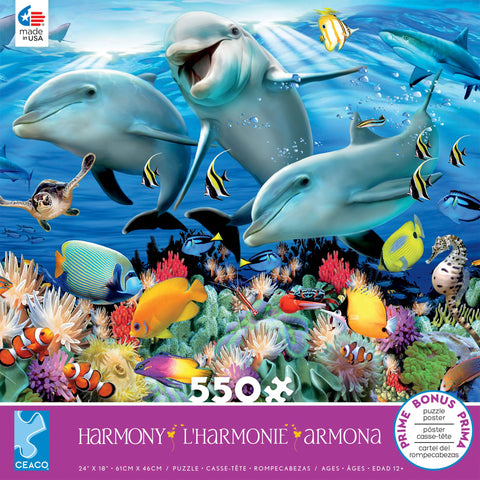 Ceaco - Harmony - Ocean - 550 Piece Jigsaw Puzzle