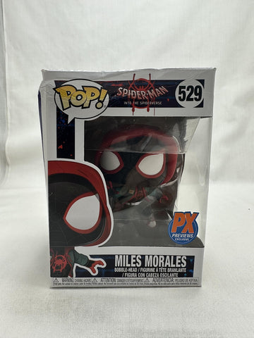 Funko Pop! Marvel: Spider-Man Into The Spiderverse: Casual Miles Morales Vinyl Figure, Multicolor, Standard