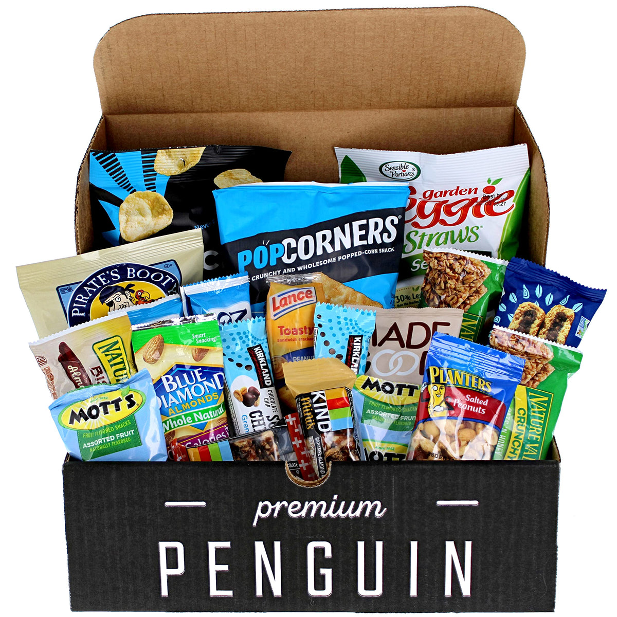 Healthy Snacks Care Package (20 Count Variety Snack Pack) Assortment of Nuts, Bars, Healthy Chips and More!