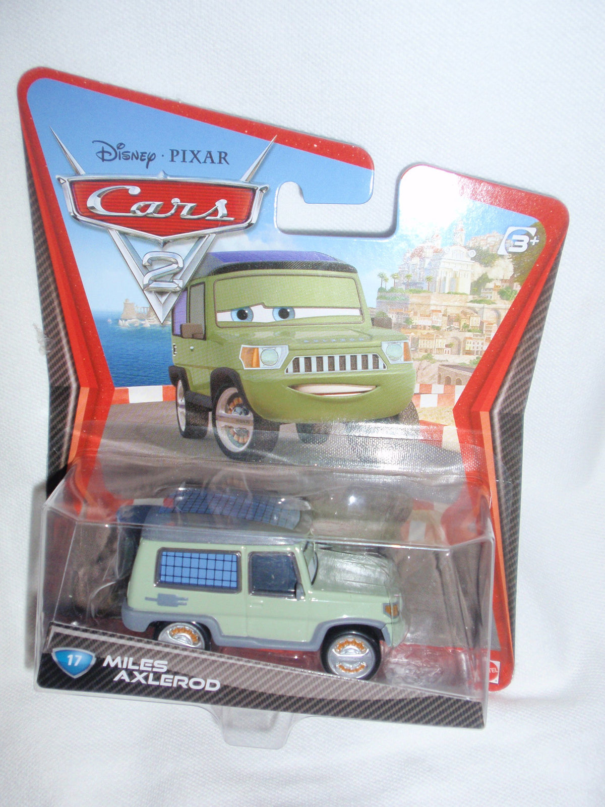 Disney 2011 Pixar Movie Cars 2 Miles AXLEROD #17