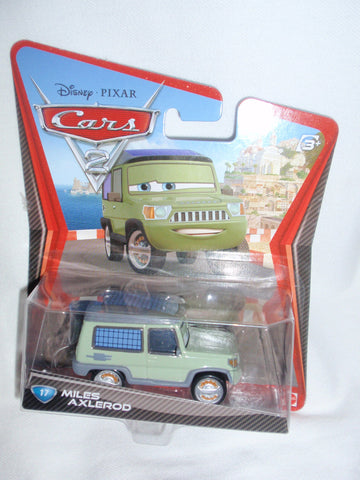 Disney 2011 Pixar Movie Cars 2 Miles AXLEROD #17
