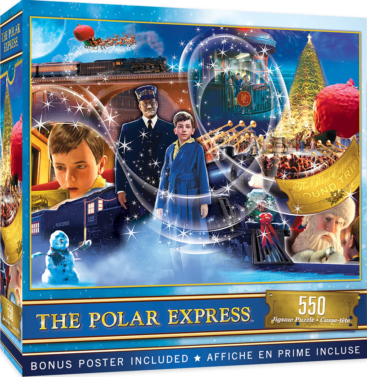 MasterPieces 500 Piece Christmas Jigsaw Puzzle - The Polar Express - 15"x21"