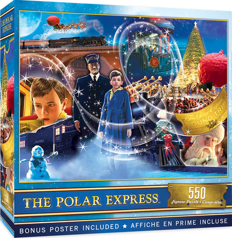MasterPieces 500 Piece Christmas Jigsaw Puzzle - The Polar Express - 15"x21"