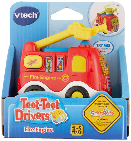Vtech Toot Fire Engine Preschool Toy for 1-5 years,Multicolor,60 x 85 x 65 millimeters