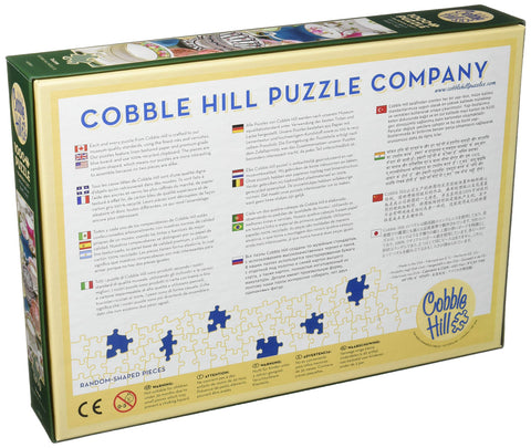 Cobblehill 80034 1000 pc Teacups Puzzle, Various