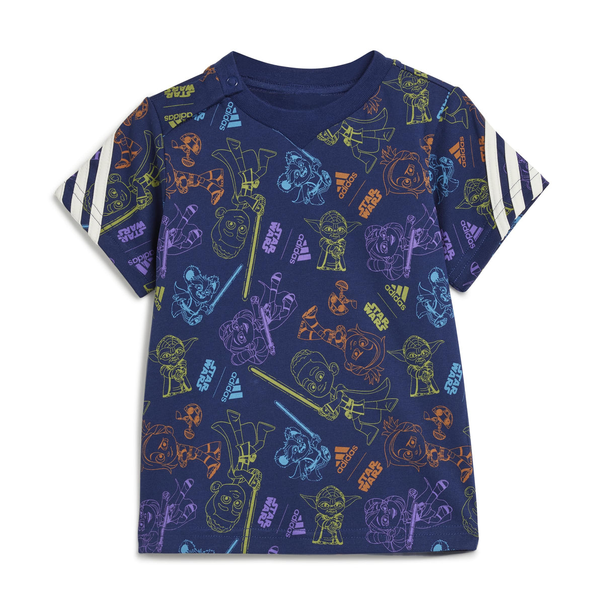 ADIDAS Star Wars Jedi Short Sleeve T-Shirt 24 Months-3 Years Blue