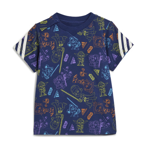 ADIDAS Star Wars Jedi Short Sleeve T-Shirt 24 Months-3 Years Blue