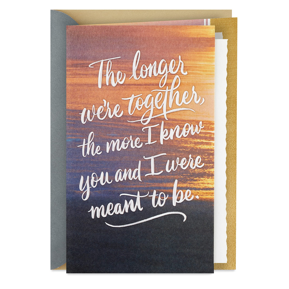 Hallmark Anniversary Card (Meant to Be)