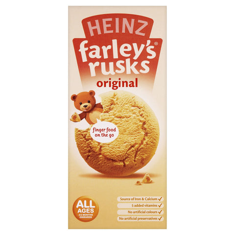 Heinz Original Farley's Rusks from 4-6+ Months, 150 g (Pack of 6)