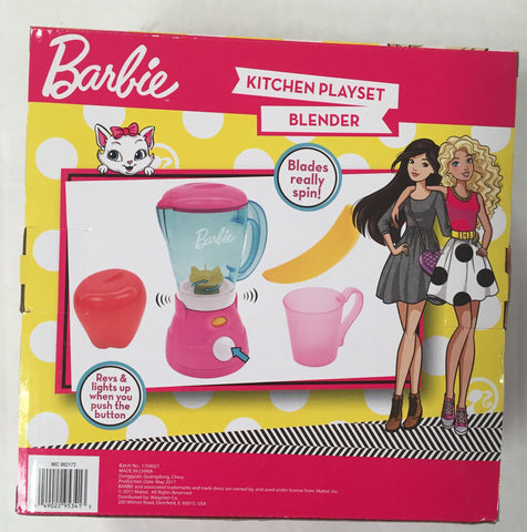 Barbie Kitchen Playset Blender
