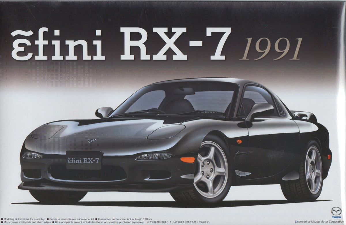 Aoshima 1991 Efini RX-7 1:24 Scale Model Kit