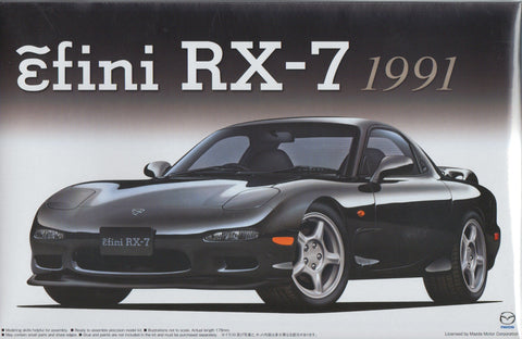 Aoshima 1991 Efini RX-7 1:24 Scale Model Kit