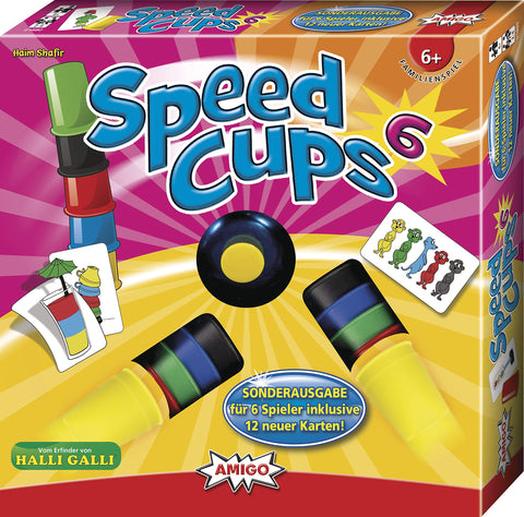 Amigo Game + Leisure 01880 - Speed Cups 6, Colourful