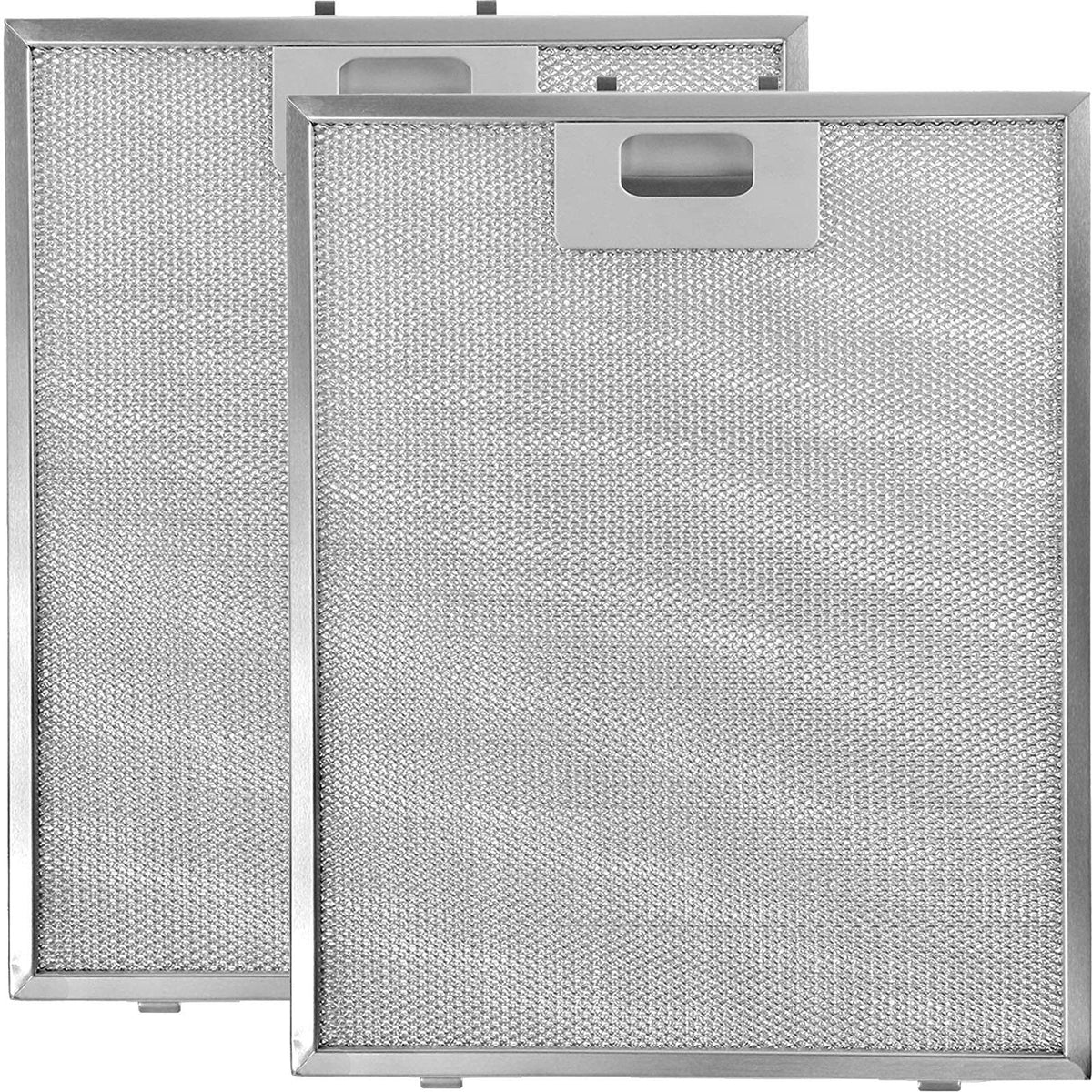 SPARES2GO Vent Extractor Aluminium Mesh Filter for Indesit Oven Cooker Hood (Pack of 2, 305 x 267mm)