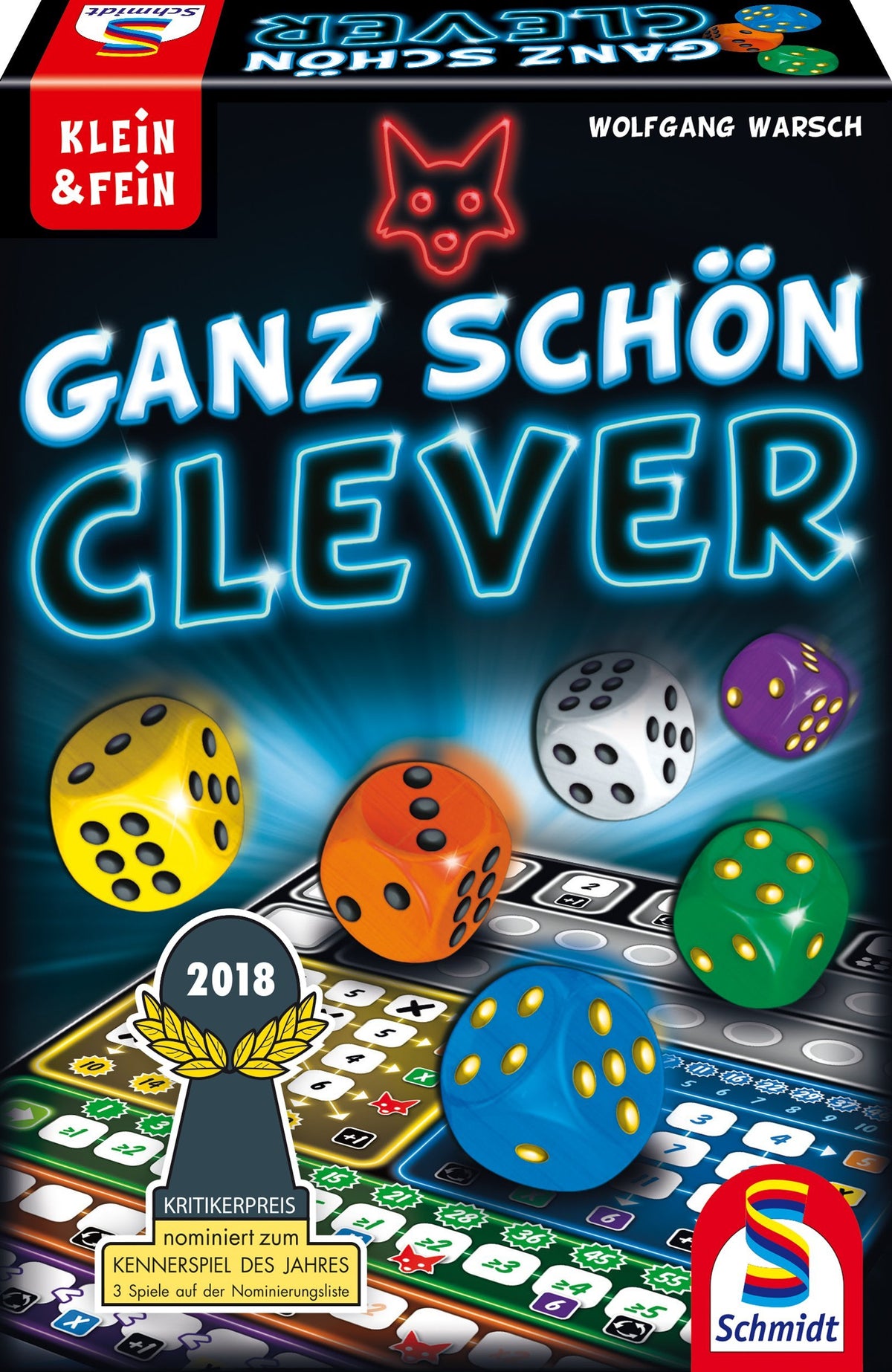 Schmidt Spiele 49340 "Very Clever Game, Multicoloured
