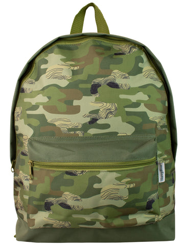 Harry Bear Kids Backpack Camouflage Green