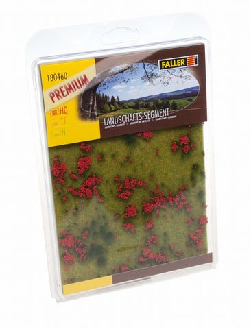 Faller 180460 Flowering MeadowScenery and Accessories, Red