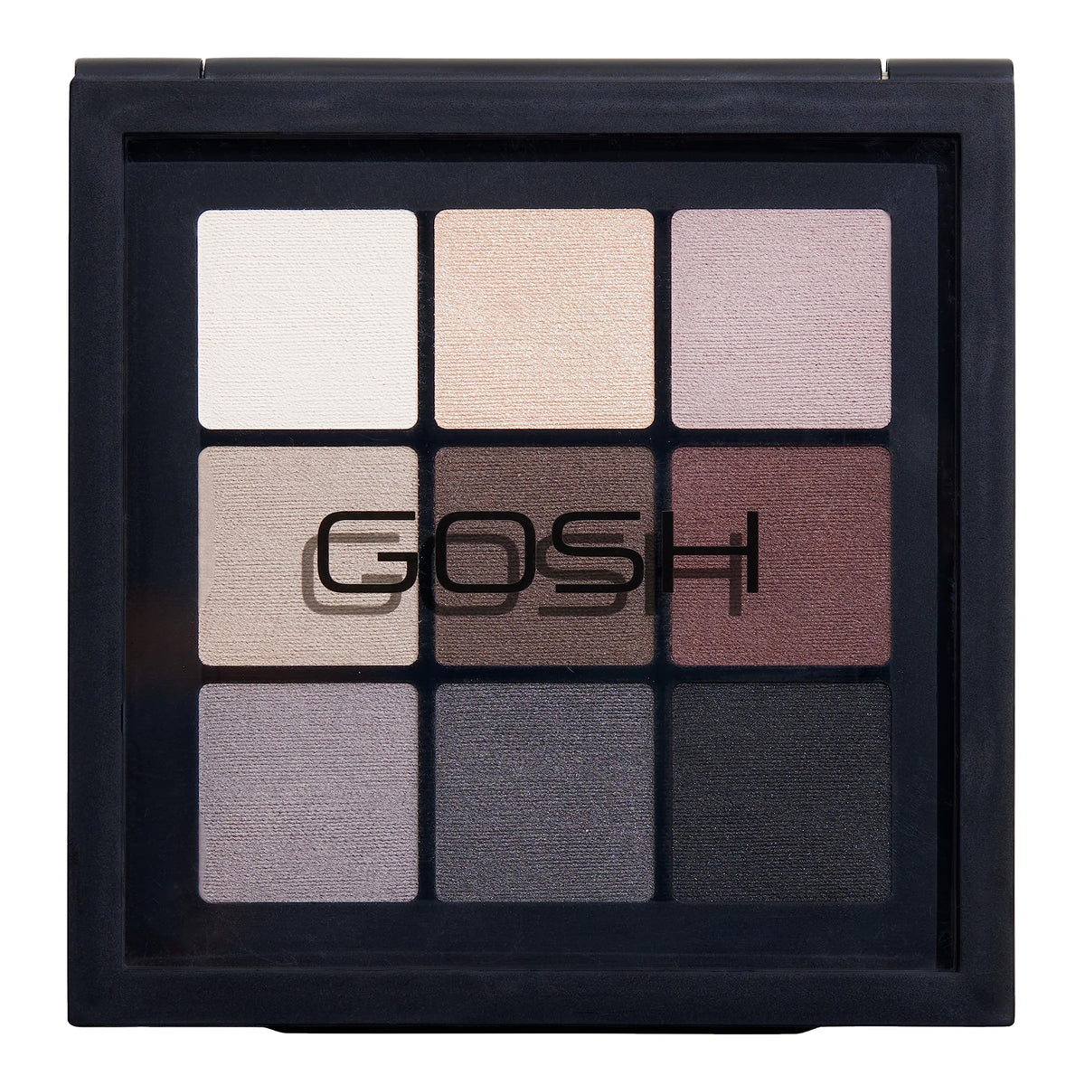 GOSH Eyedentity eyeshadow palette with 9 perfectly coordinated colours in matt and metallic I for daytime make-up and glittery looks for the evening I vegan and perfume free I 005 Be Hopeful