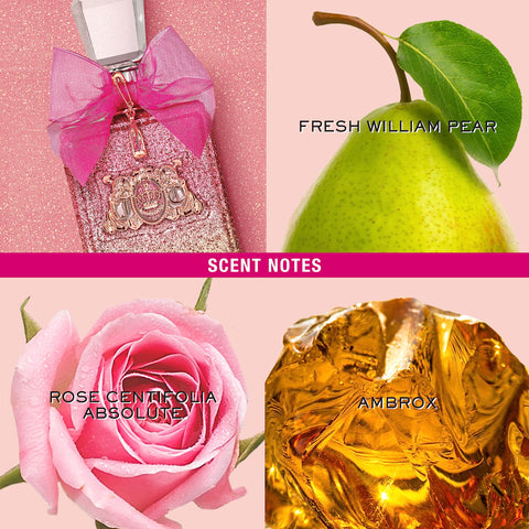 Juicy Couture Women's Perfume, Viva La Juicy Rose, Eau De Parfum EDP Spray, 3.4 Fl Oz