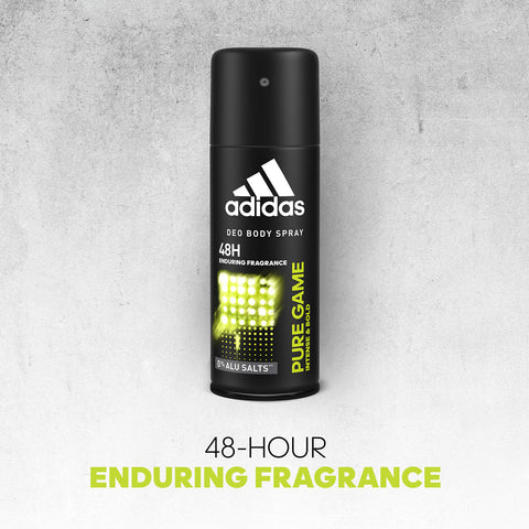 adidas Pure Game Body Fragrance for Men, 2.5 fl oz