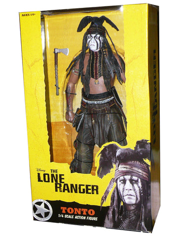 NECA NECA47532 Lone Ranger 1/4 Scale Tonto, mullti Colour