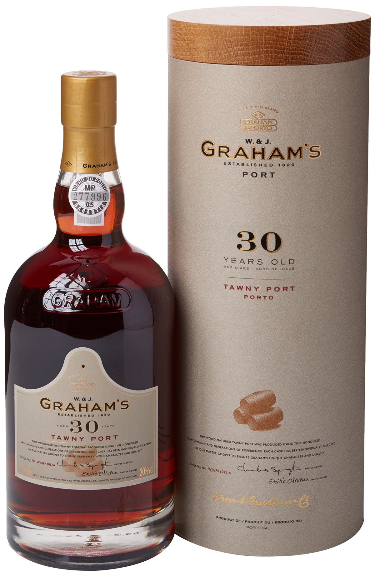 Graham's 30 Year Old Tawny Port Wine, 75 cl