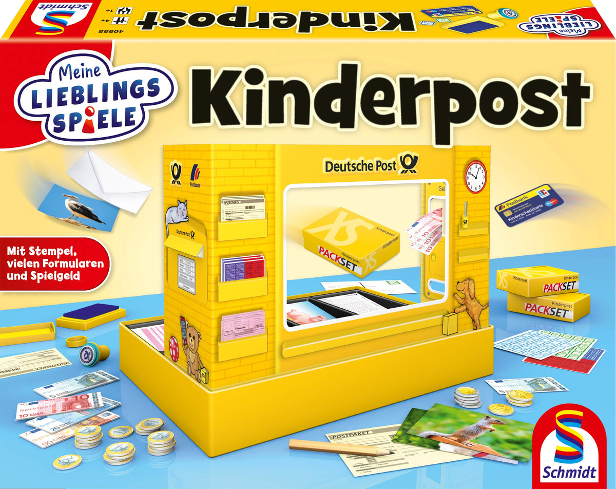Schmidt Spiele 40555 Children's Post, Children's Game, My Favourite Games, Multi-Coloured