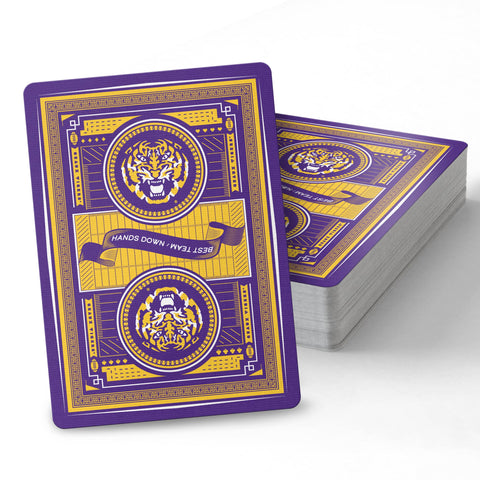 YouTheFan NCAA LSU Tigers Classic Series Playing Cards