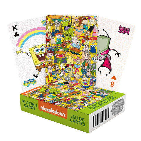 AQUARIUS Nickelodeon Cast Playing Cards - Nickelodeon Cast Themed Deck of Cards for Your Favorite Card Games - Officially Licensed Nickelodeon Merchandise & Collectible Gift