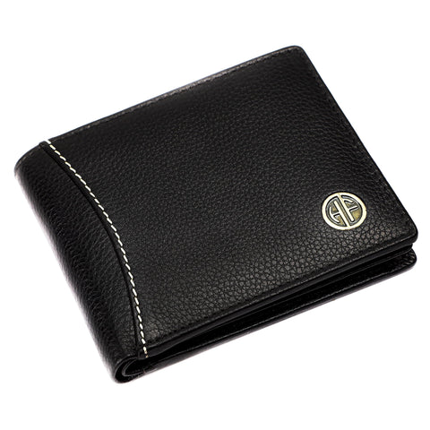 HAMMONDS FLYCATCHER Wallet for Men Leather Original, Men Wallet, Leather Wallet for Men Stylish, Mens Wallet Leather, Wallets for Man, 6 Card Slots, Purse for Men Branded, Gift for Men, New Black,