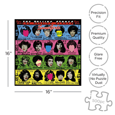 Rolling Stones Some Girls (500 Piece Jigsaw Puzzle)