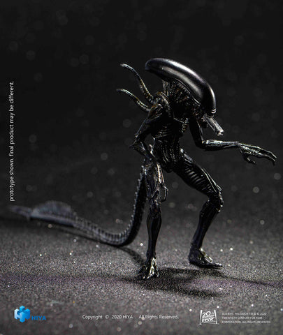 Hiya Toys Alien vs. Predator: Alien Warrior 1:18 Scale Action Figure, Multicolor