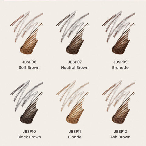 JOAH Brow Down To Me Dual Brow Pencil and Gel, Ash Brown