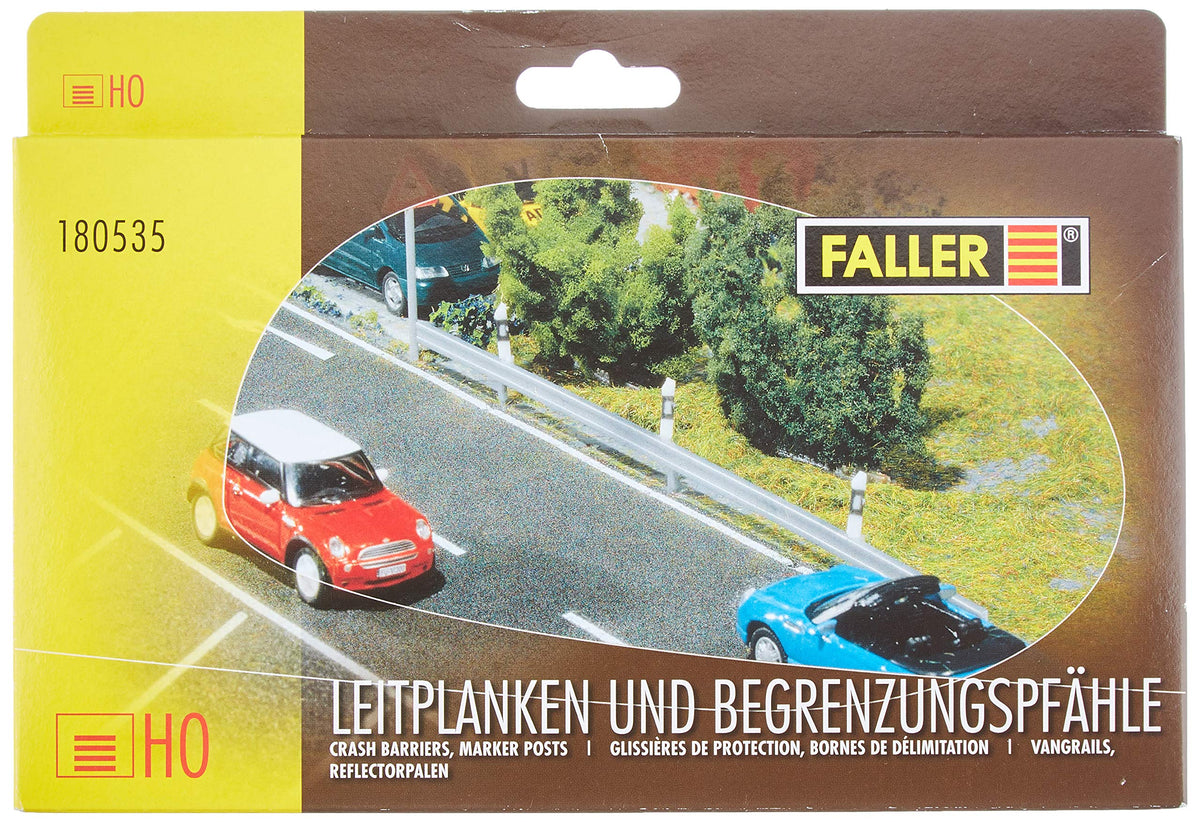Faller 180535 Crash Barr & Marker Posts Scenery and Accessories